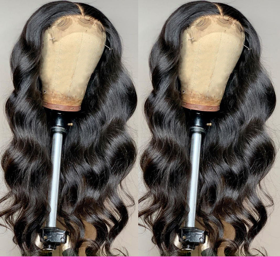 Pelucas frontales de encaje de cabello humano con ondas corporales