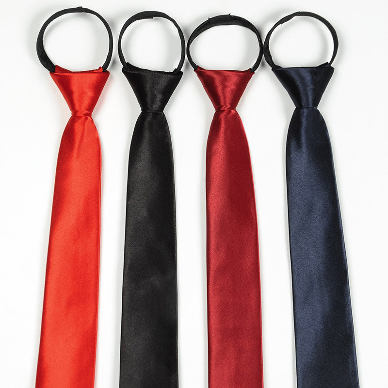 Accesorios para camisas formales de negocios para hombre con cierre de cremallera estrecho