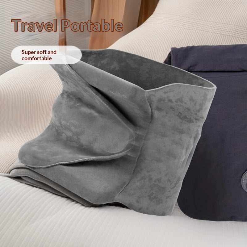 Cómoda y ultra suave almohada de apoyo para el cuello para siestas en la oficina