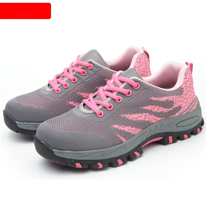 Zapatos de trabajo informales para mujer, resistentes al desgaste y a las perforaciones.