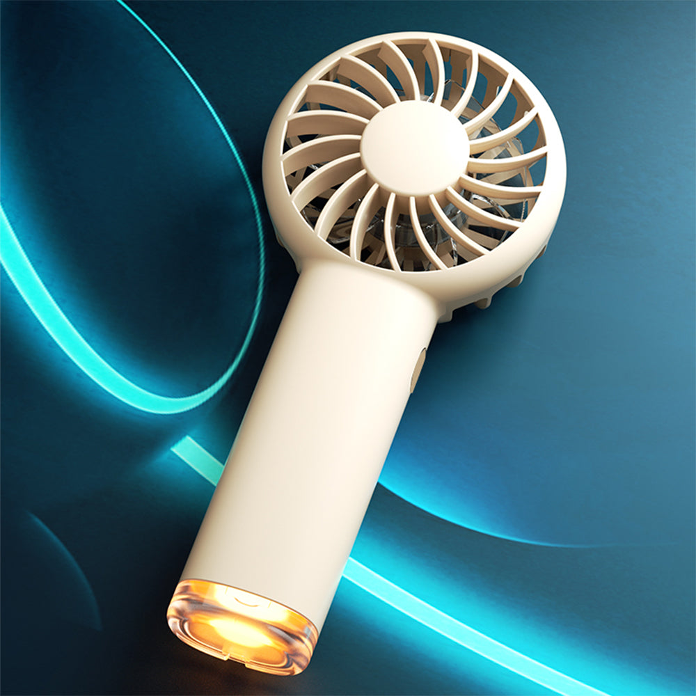 Mini ventilador eléctrico portátil Little Hornet con carga y lámpara pequeña