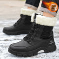 Nuevas botas de estilo británico con forro polar para hombre
