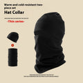 Sombrero Dralon para hombre, máscara de viento de invierno, gorro, pañuelo, conjunto de dos piezas, bolsa de ciclismo, protección para la cabeza y los oídos.