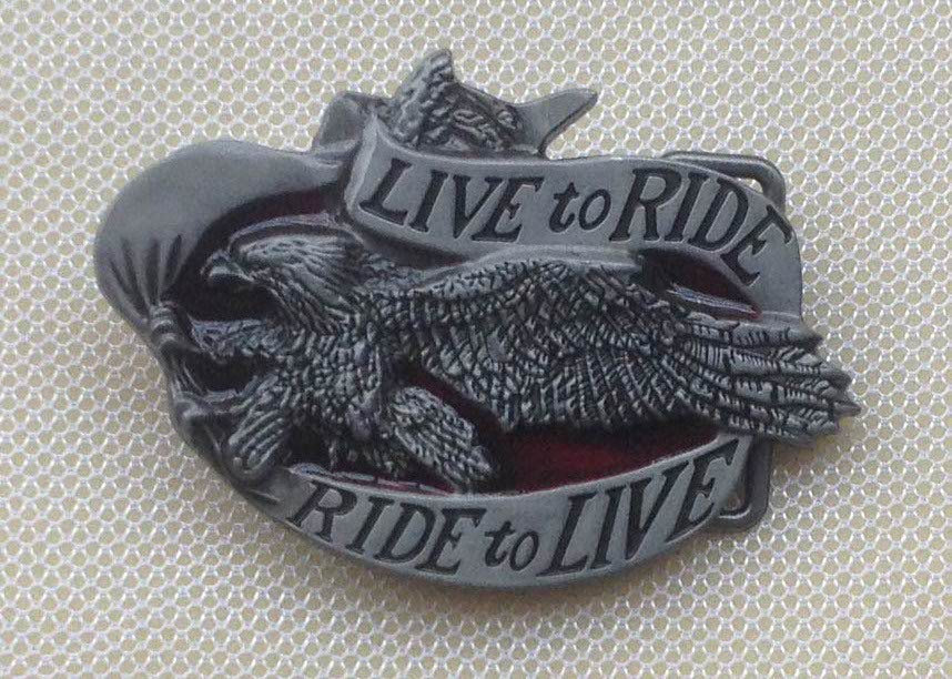 Fashionable American-style Belt Buckle With An Eagle Head Design