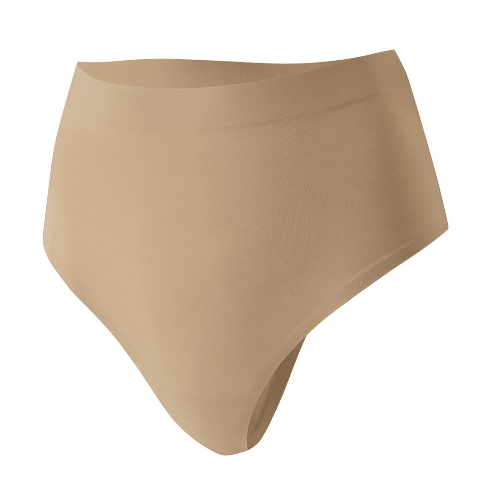 Tanga de tiro medio y alto sin costuras para control de abdomen y modelado corporal