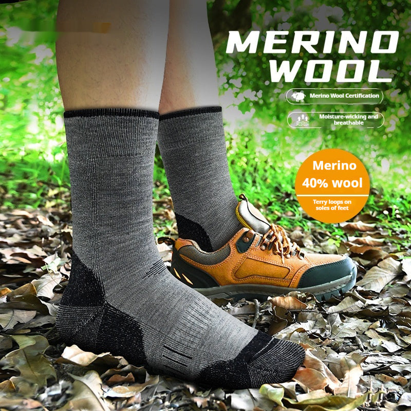 Men's All-match Outdoor Winter Thicken Thermal Socks
