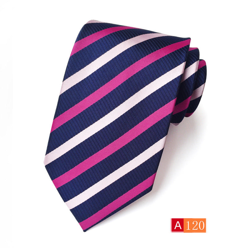 Corbata de jacquard de poliéster para hombre, informal y formal