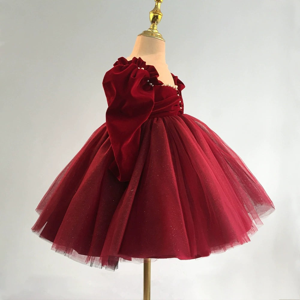 Vestido largo de princesa para niñas