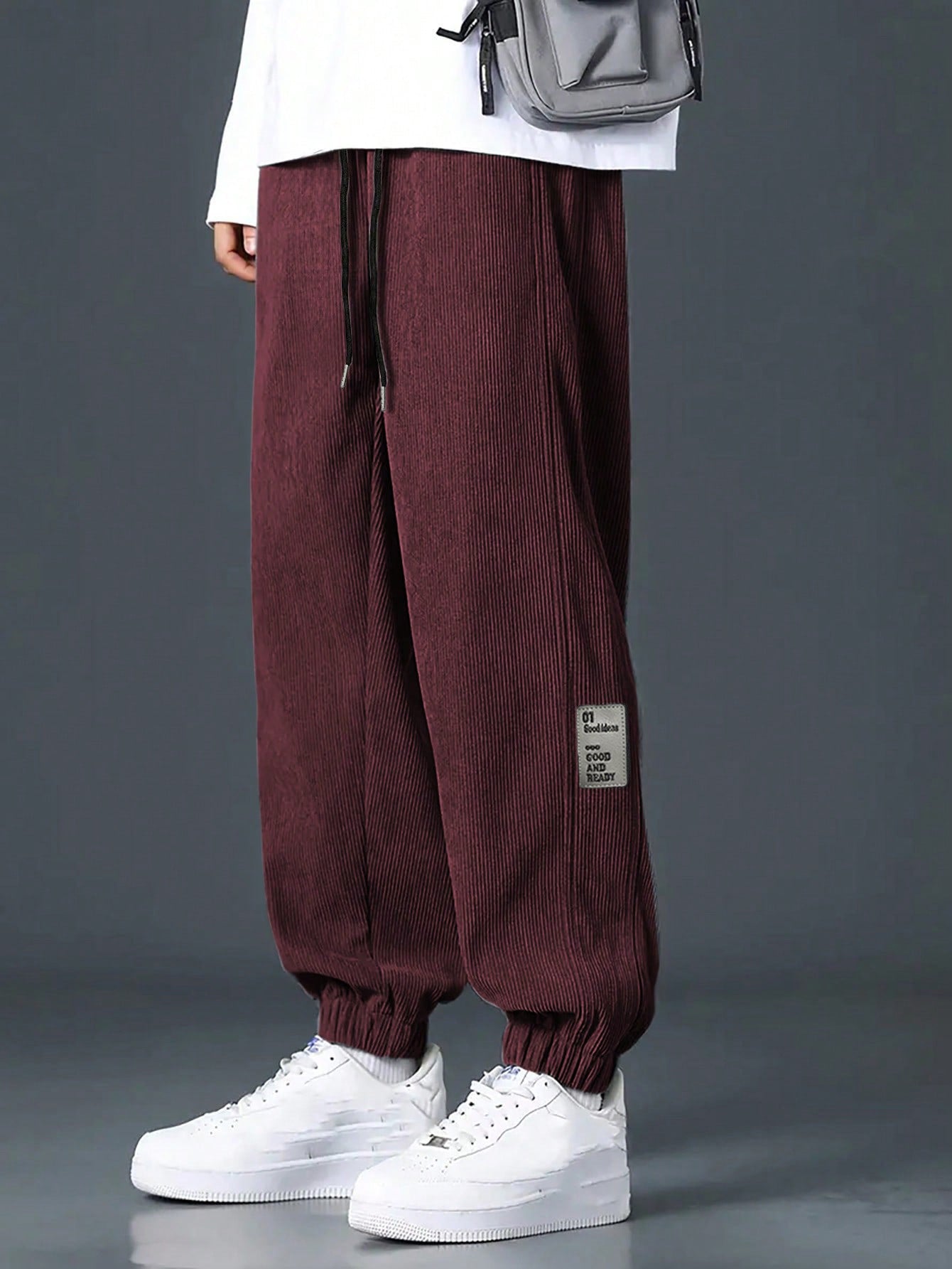 Pantalones de trabajo casuales de pana para deportes