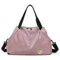 Bolsa deportiva de fitness de gran capacidad para mujer con separación de ropa seca y húmeda