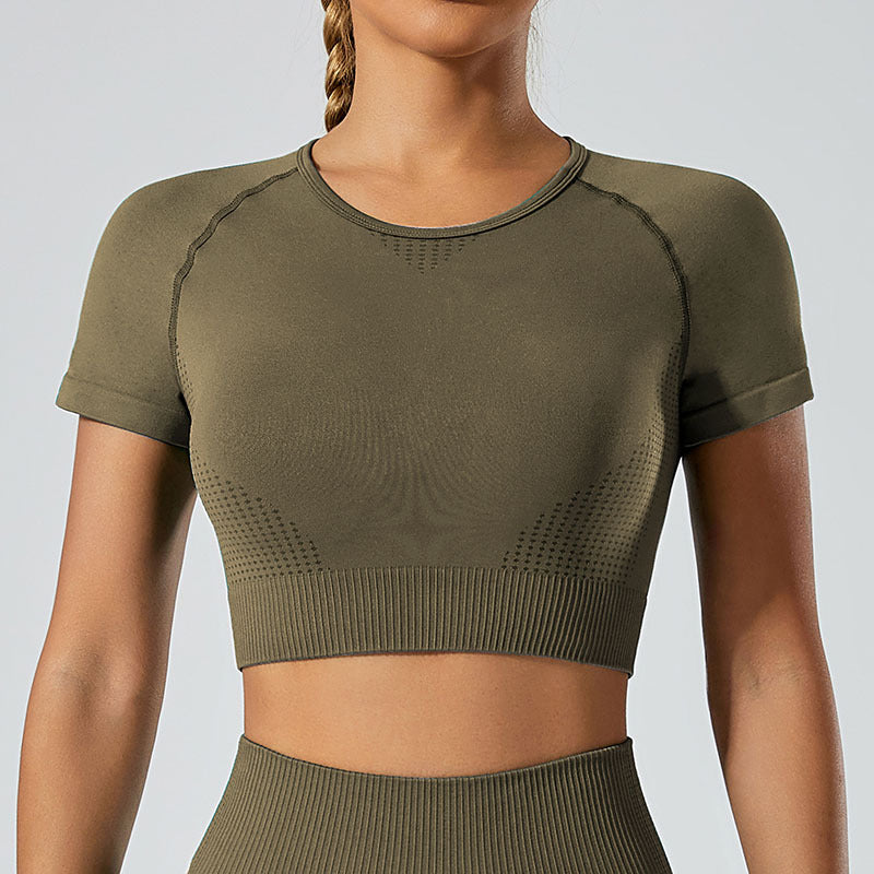 Women's Seamless Yoga Set - Sports Bra, Jacket & Leggings