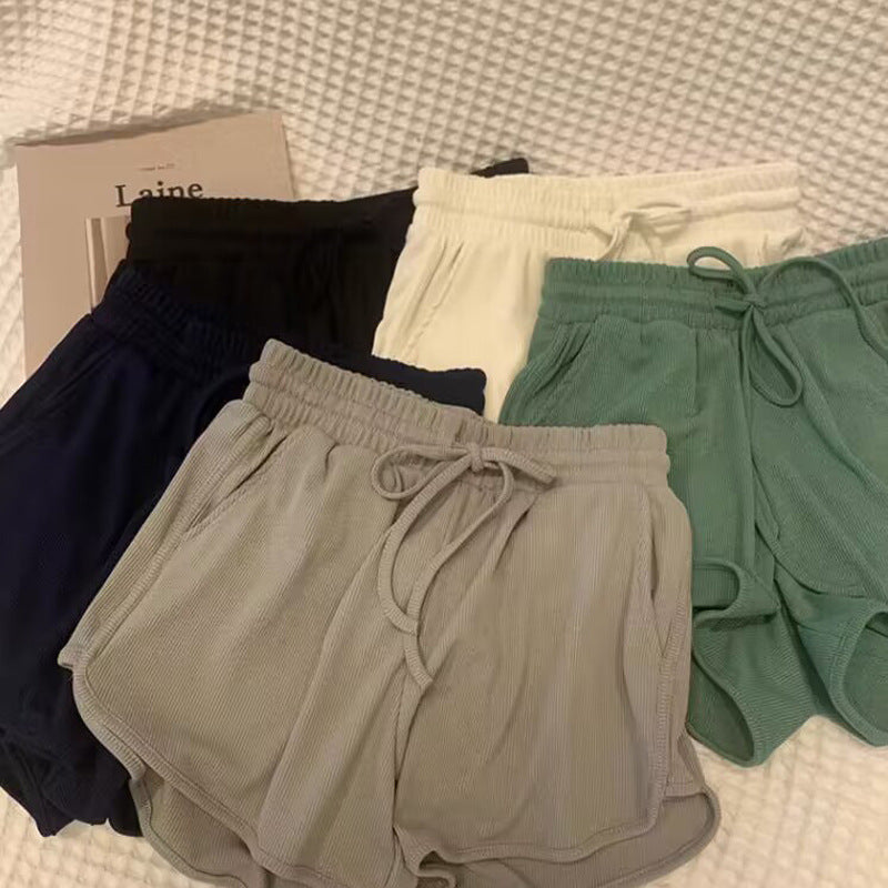 Pantalones de yoga para mujer, versátiles, de pierna ancha y con múltiples combinaciones, en colores lisos.