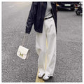 Fashion Wide-leg White Jeans For Women
