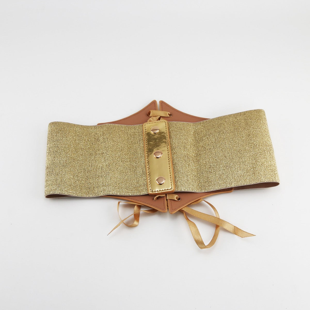 Cinturón elástico ancho y decorativo versátil de estilo europeo y americano para faldas de primavera y otoño para mujer.