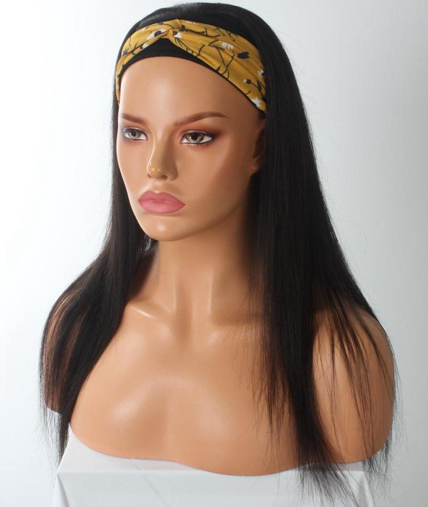 Capuchas para pelucas con banda para el cabello de hielo para cabello largo y liso
