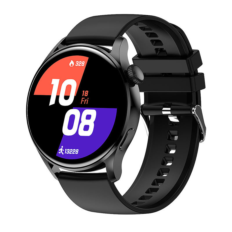 Reloj inteligente para adultos con monitorización de frecuencia cardíaca, seguimiento de actividad física y funciones de voz inteligentes.