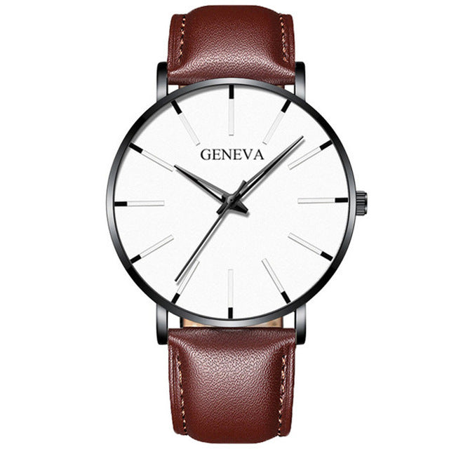Business Net Belt Quartz Watch