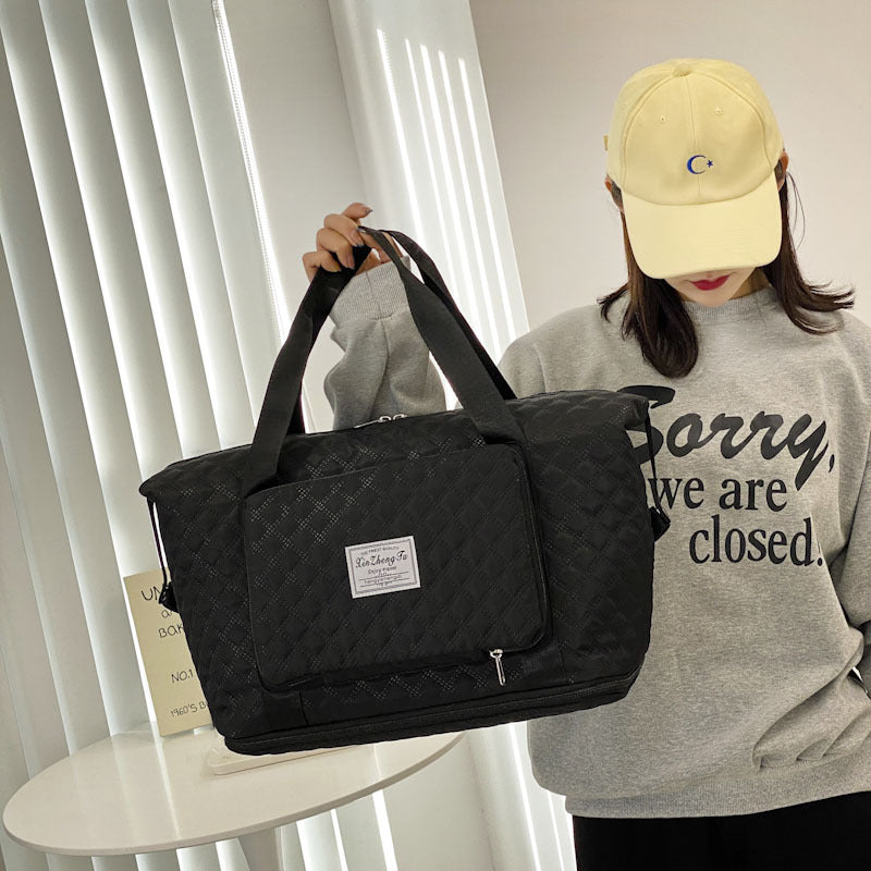 Bolsa deportiva para viajes de corta distancia con separación de ropa seca y húmeda