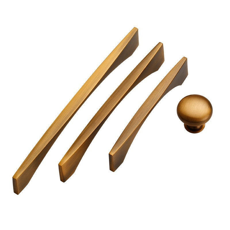 Tirador de armario minimalista de estilo chino, accesorios para muebles