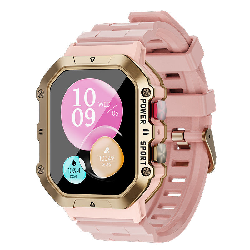 Reloj inteligente con podómetro y pulsera de actividad física W-1