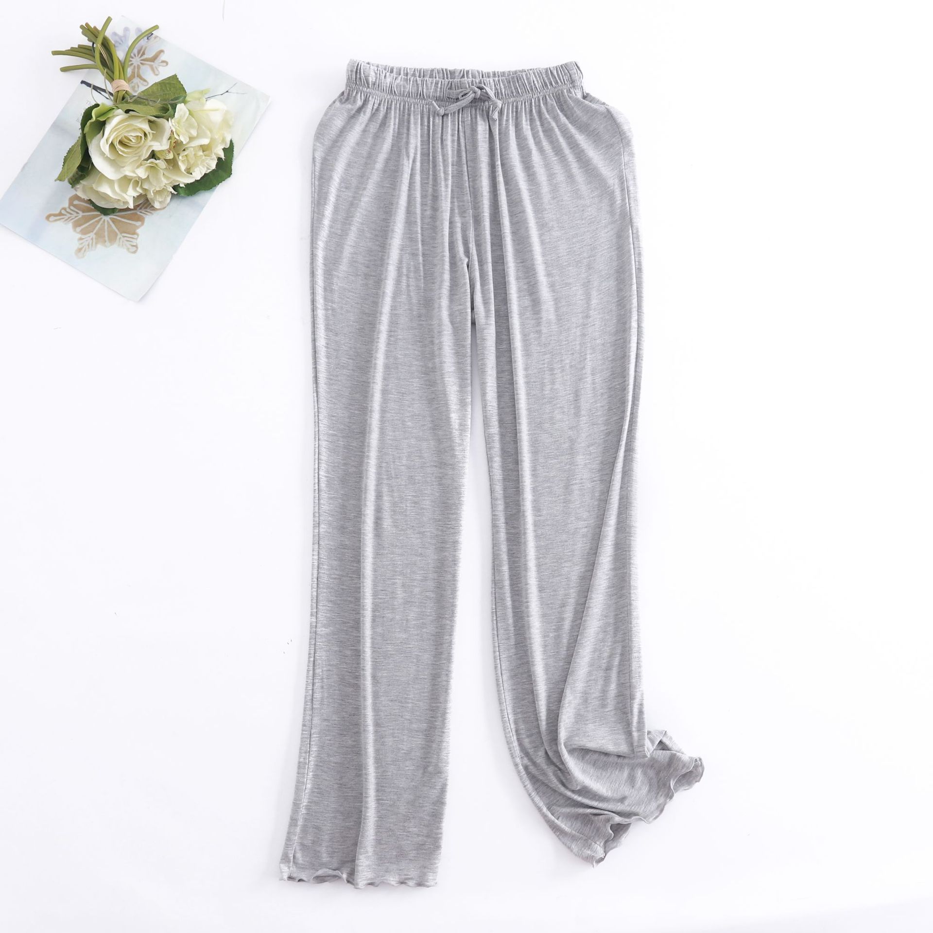 Pantalones de pijama ligeros de modal para estar en casa