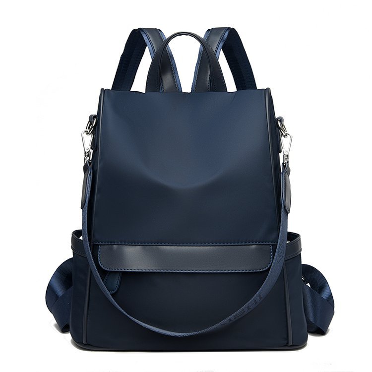 Mochila de tela Oxford para mujer, bolso de viaje de gran capacidad, mochila escolar.
