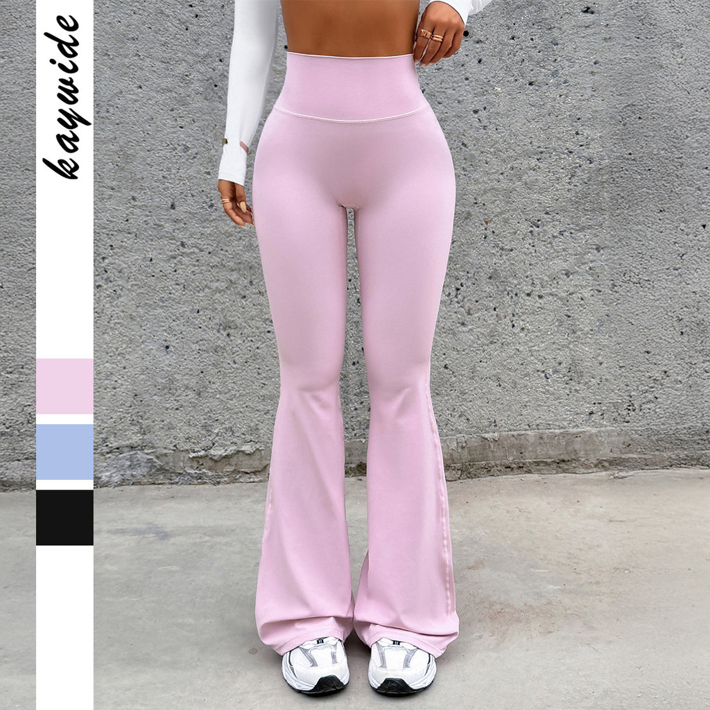 Pantalones de yoga de fitness de estilo atlético