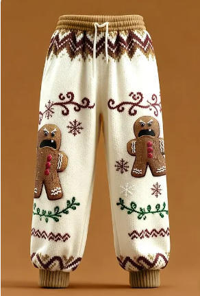 Mens Stylish Casual Printed Drawstring Sweatpants