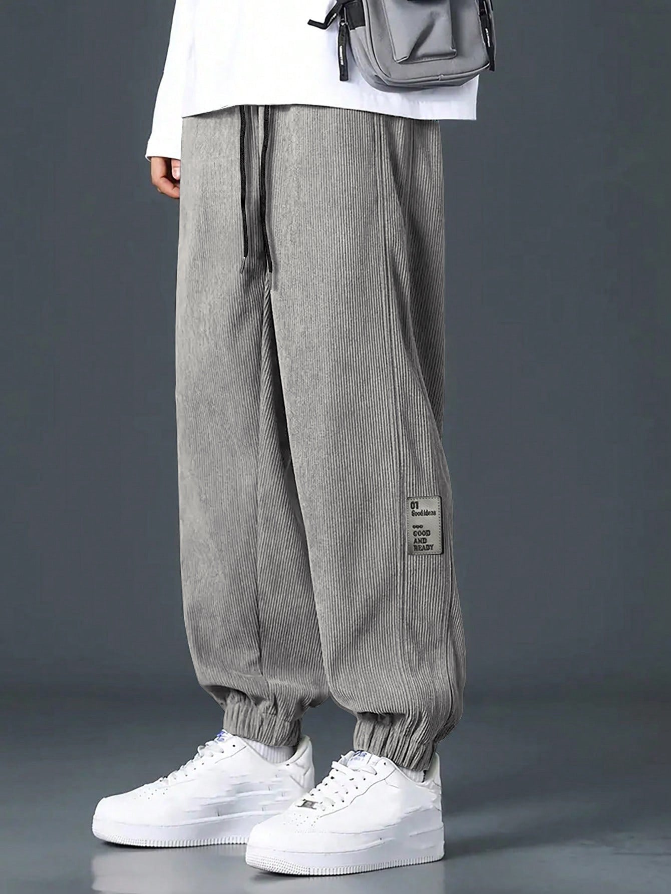 Pantalones de trabajo casuales de pana para deportes