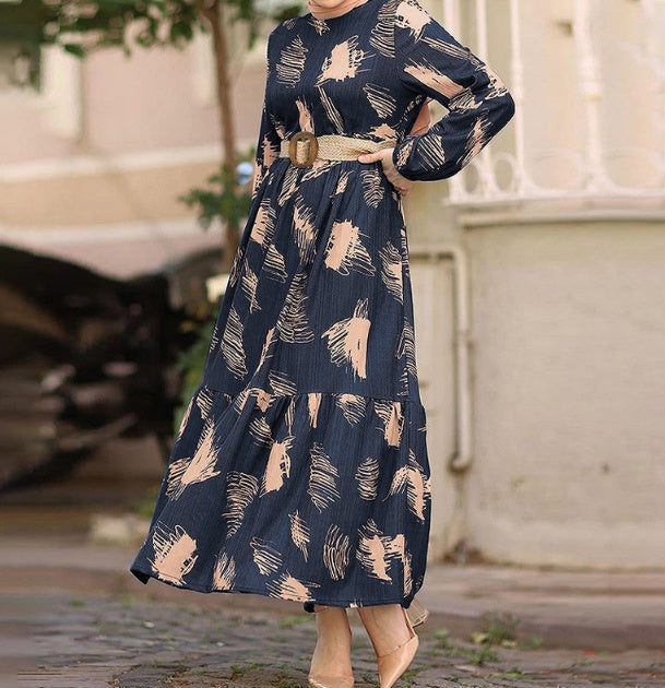 Vestido elegante y de moda para mujer