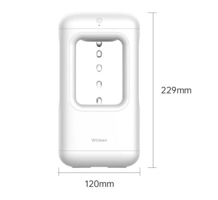 Nuevo humidificador de aire para el hogar, silencioso, para dormitorio, antigravedad, con gotas de agua y luz ambiental.