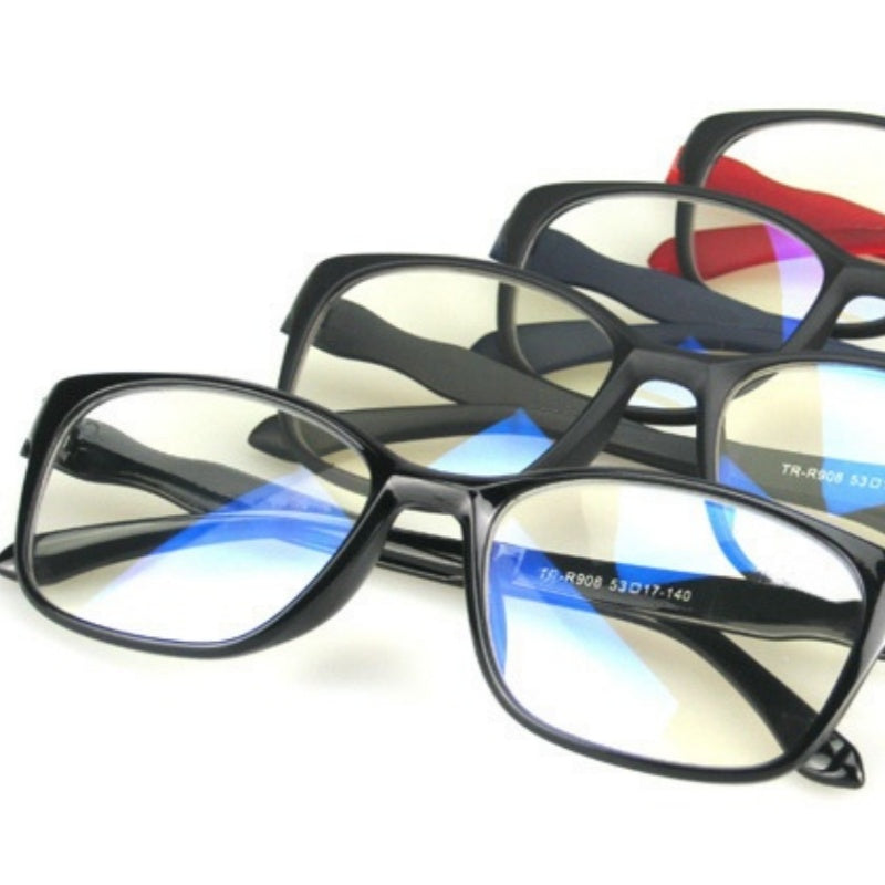 Gafas de moda ultraligeras TR90 con bloqueo de luz azul
