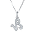 12 Zodiac Signs Capricorn Set With Top quality Moissanite Luxurious And Fashionable Light Luxury Trend Jewelry Silver Necklace Pendant Silver plated Platinum