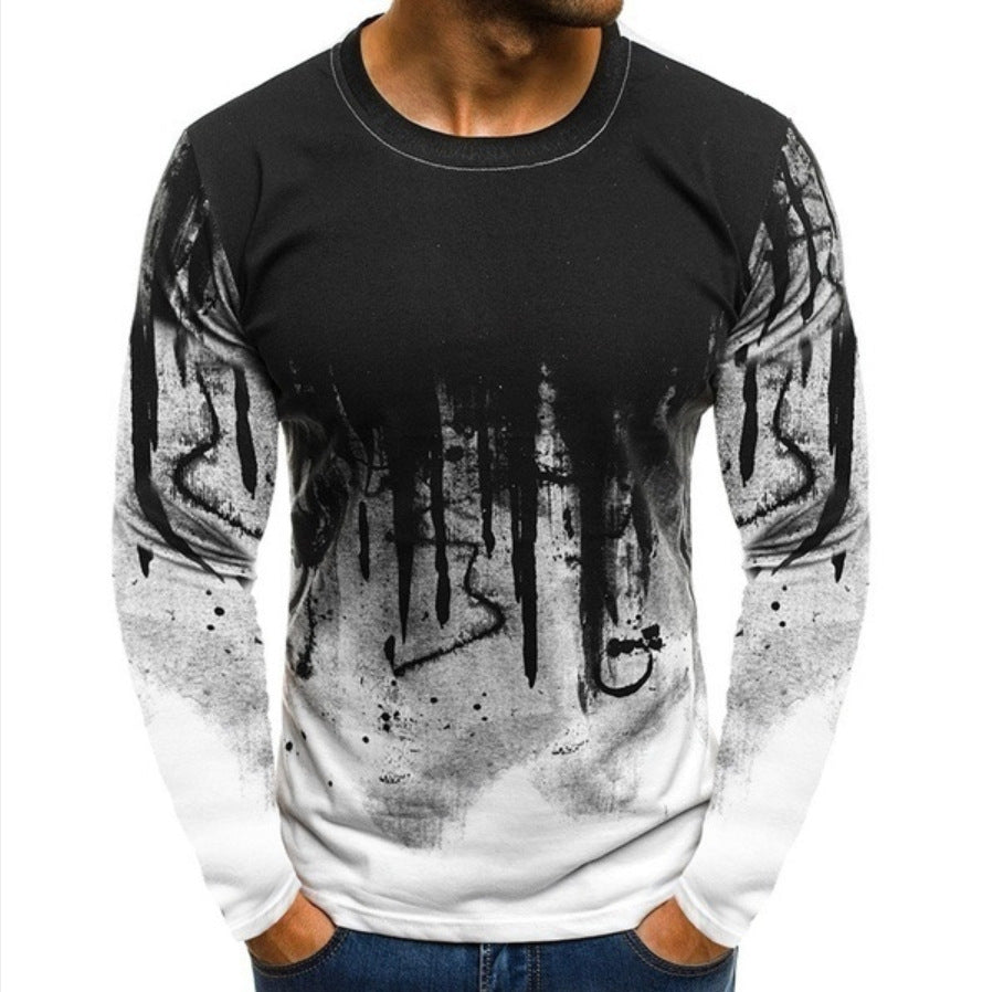 Camiseta estampada con personalidad deportiva y de moda para fitness