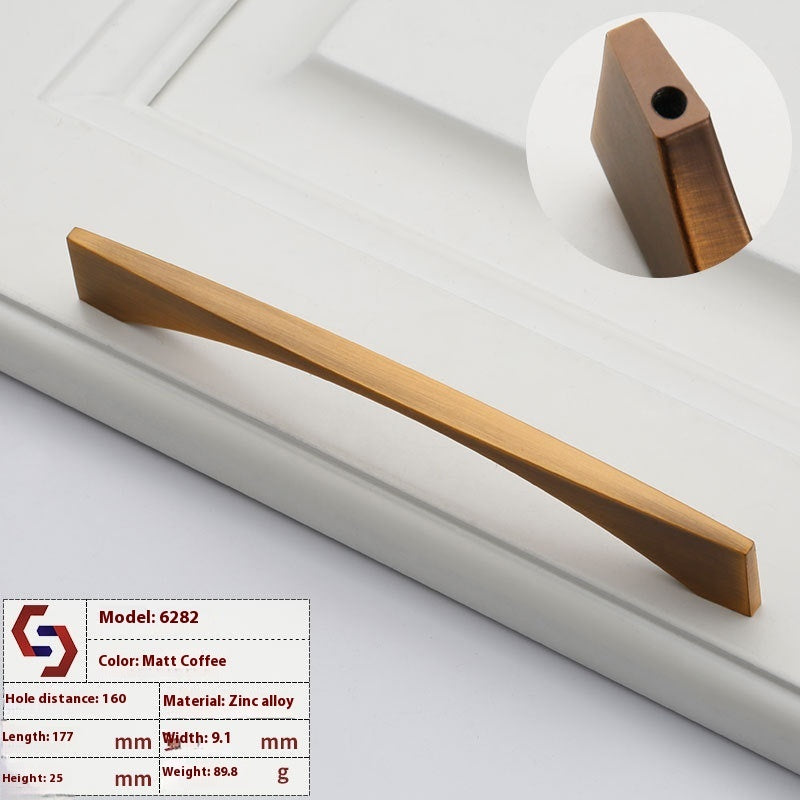 Tirador de armario minimalista de estilo chino, accesorios para muebles