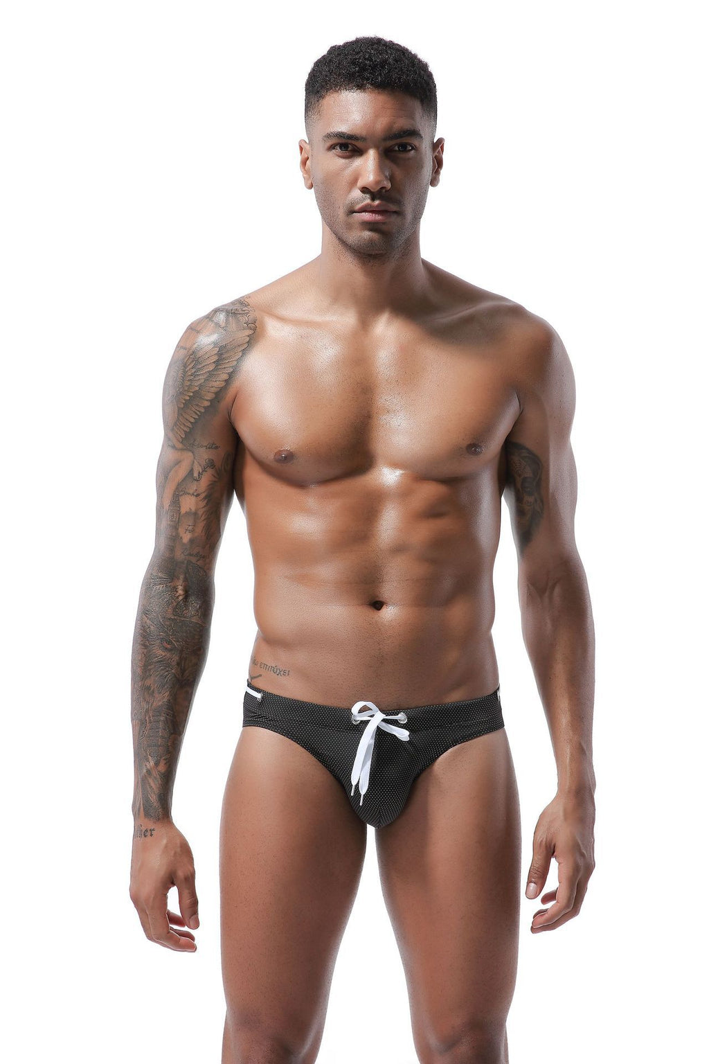 Bañador estampado para hombre con tirantes