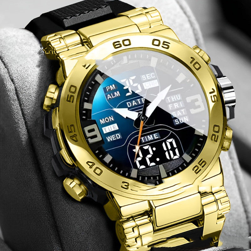Reloj electrónico resistente al agua para deportes al aire libre, moderno y que brilla en la oscuridad.