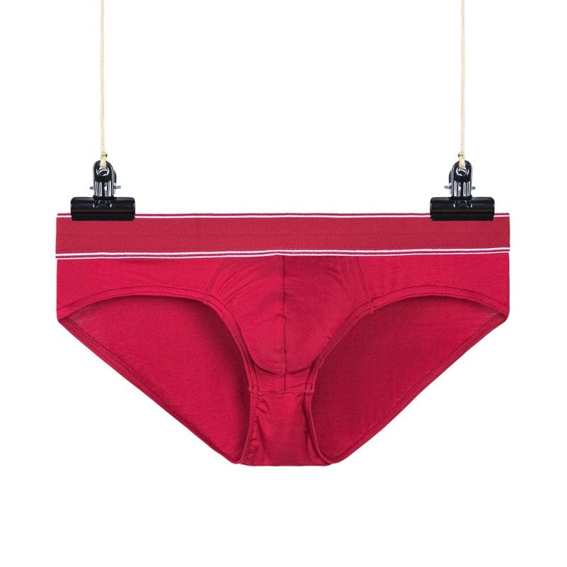 Nueva ropa interior masculina juvenil de modal fino de grafeno, bolsa grande