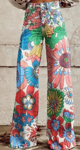 Women's Casual Pants Thin Imitation Jeans