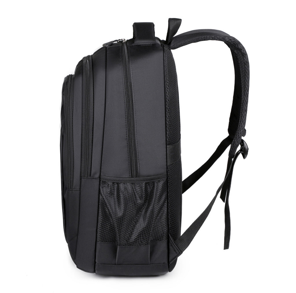 Mochila de viaje elegante y de alta capacidad para exteriores, ideal para estudiantes universitarios y portátiles.