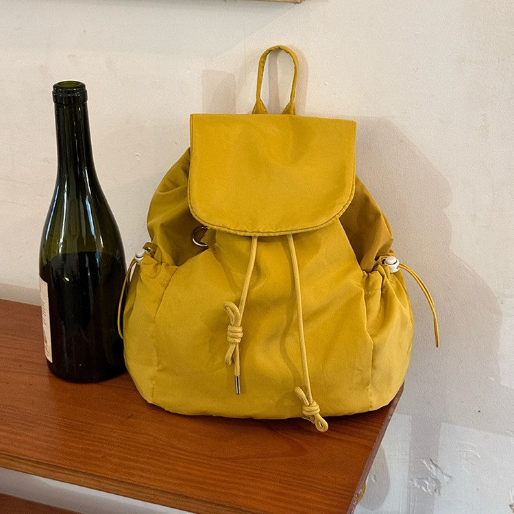 Mochila ligera de nailon estilo coreano para uso diario