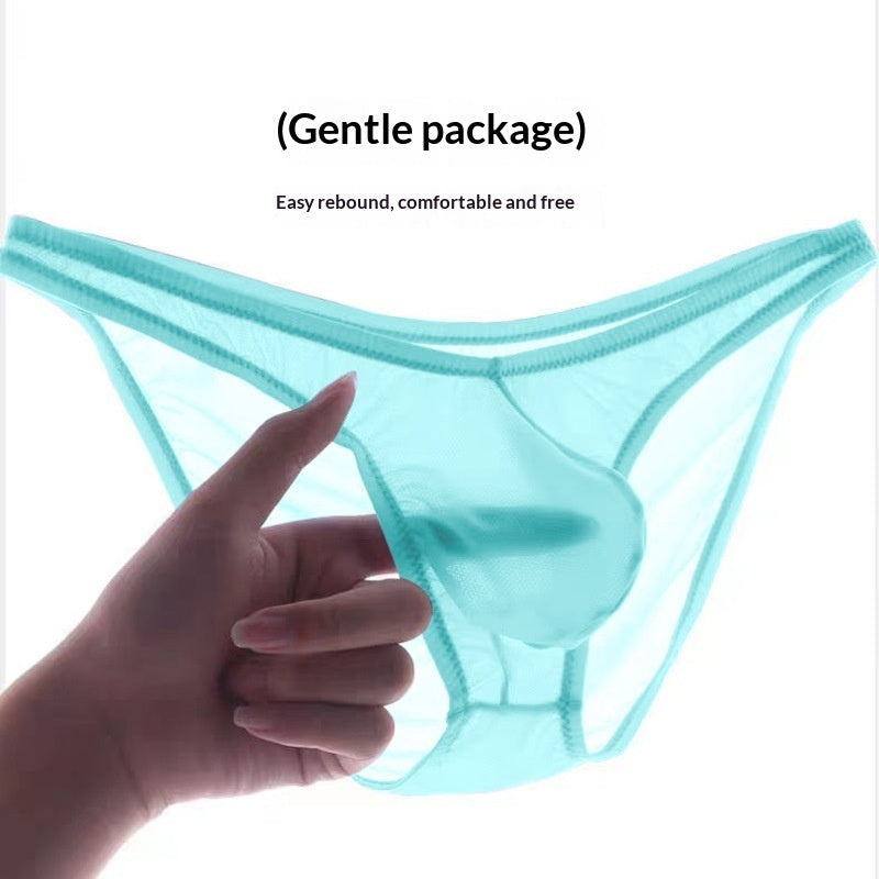 Tanga ultrafino para hombre, totalmente transparente, moderno y con personalidad.