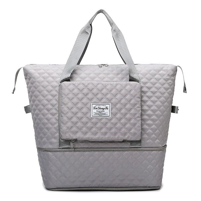 Bolsa deportiva para viajes de corta distancia con separación de ropa seca y húmeda
