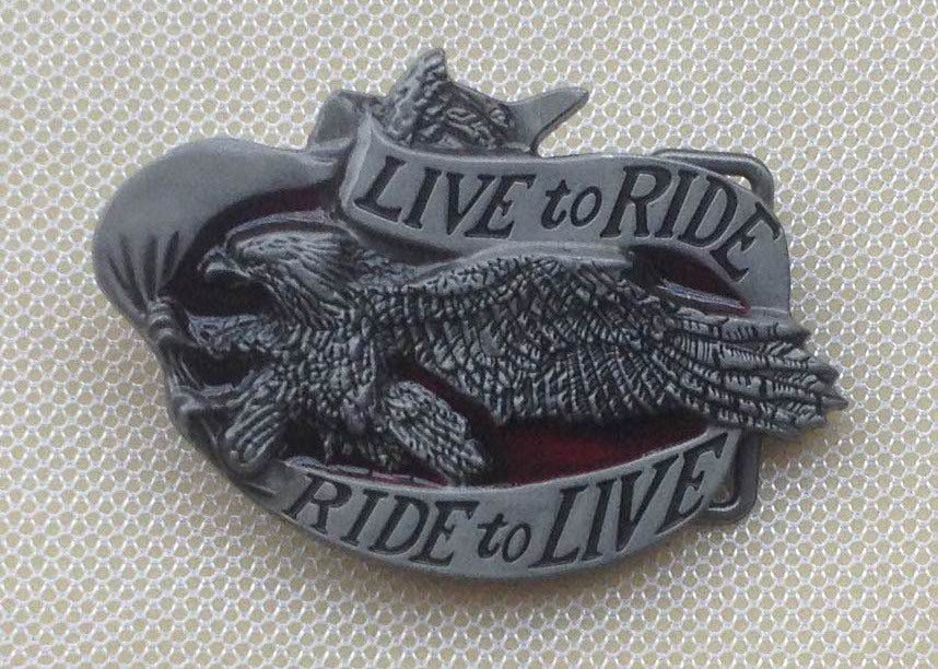 Fashionable American-style Belt Buckle With An Eagle Head Design