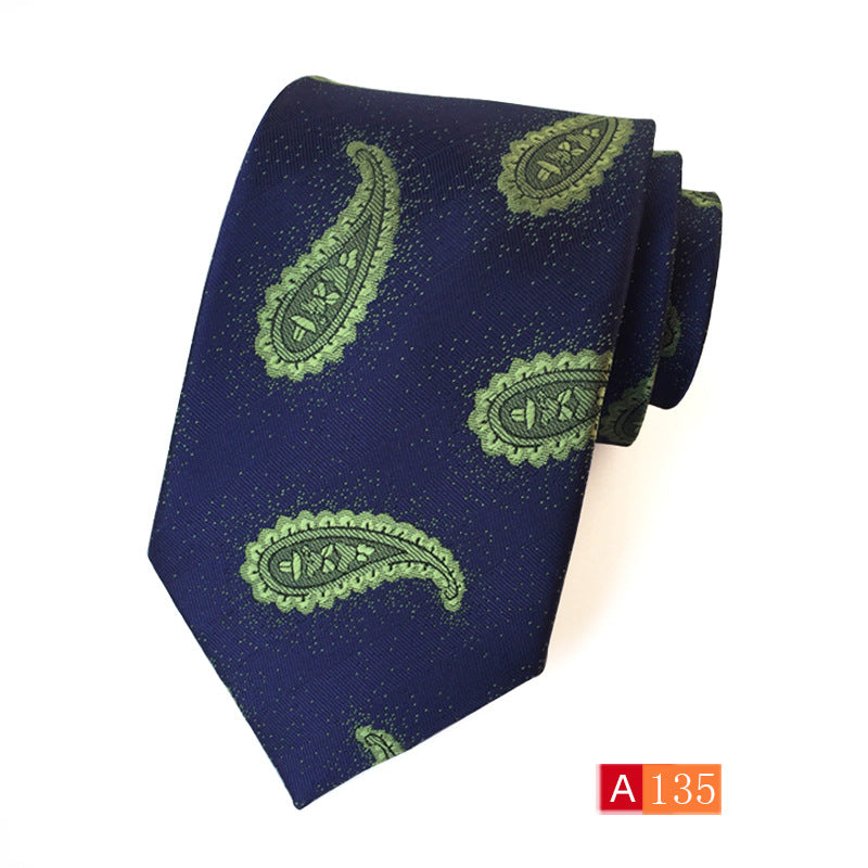 Corbata de jacquard de poliéster para hombre, informal y formal