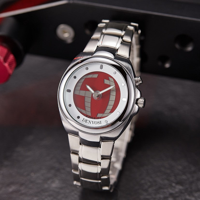 Reloj Millennium Vintage no mecánico Y2k con doble pantalla digital para hombre